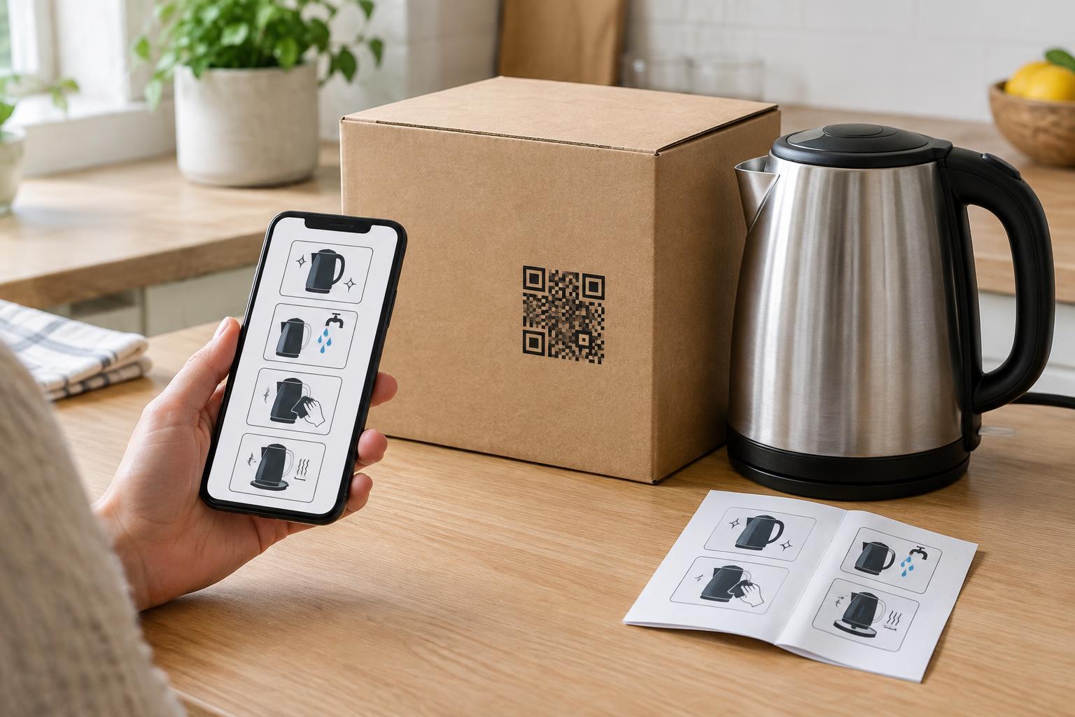 QR Codes on Product Packaging: Linking Buyers to Setup and Care Instructions