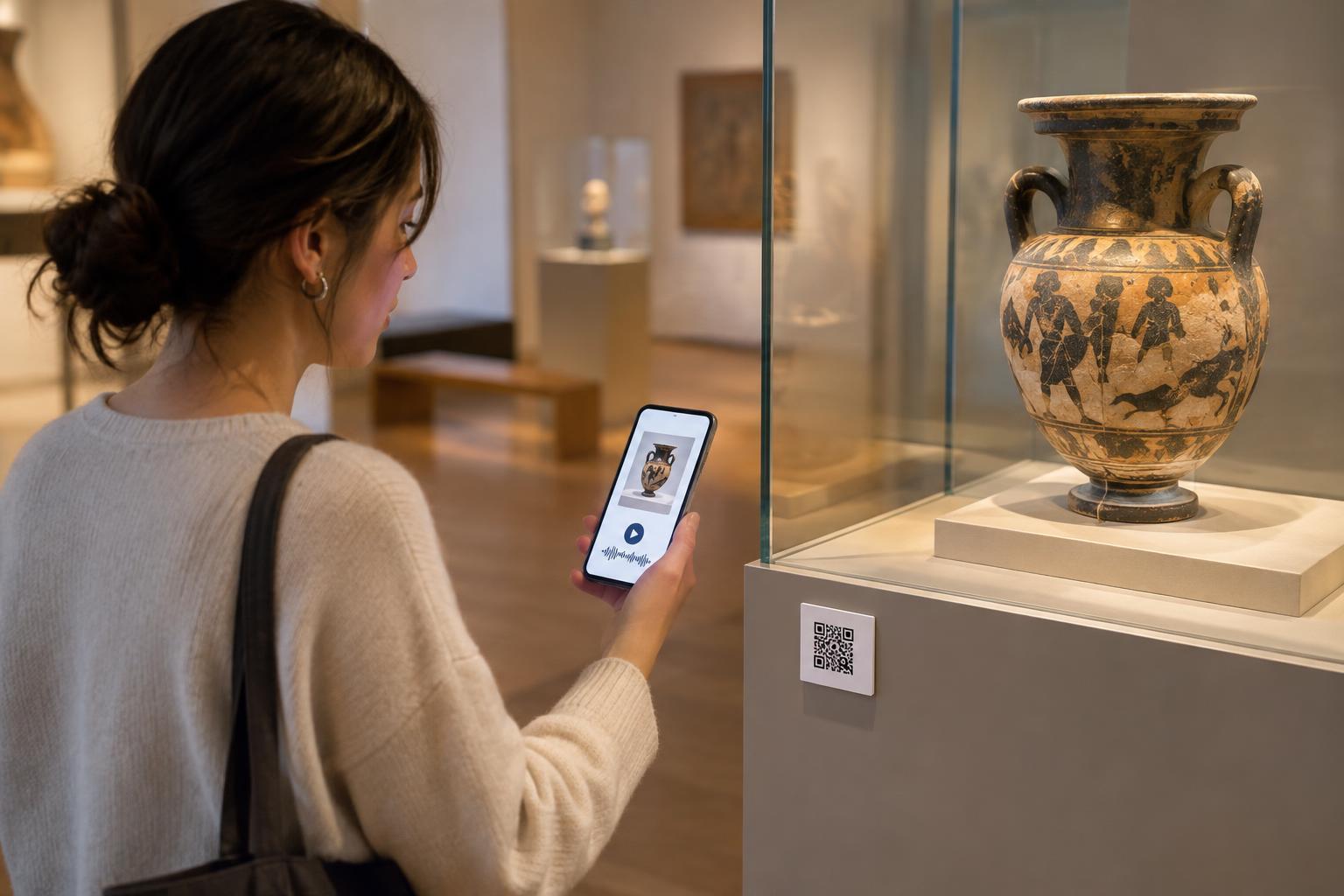 Using QR Codes in Museums to Add Context to Exhibits