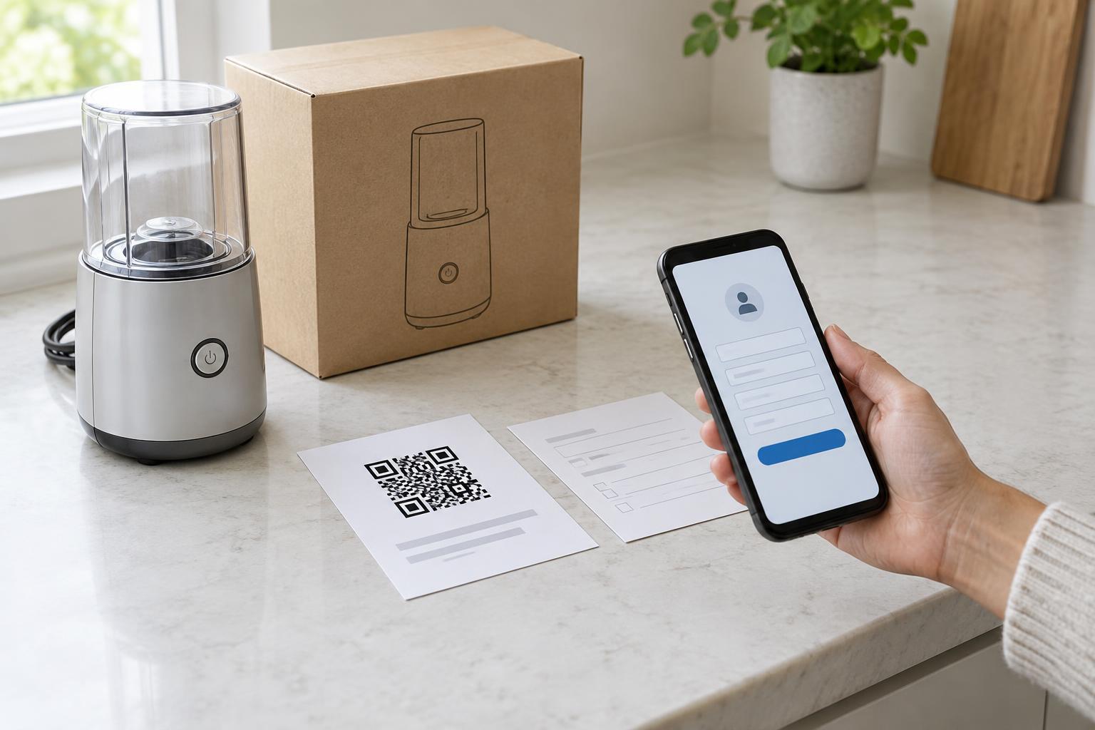 QR Codes for Warranty Registration: Reducing Form Friction