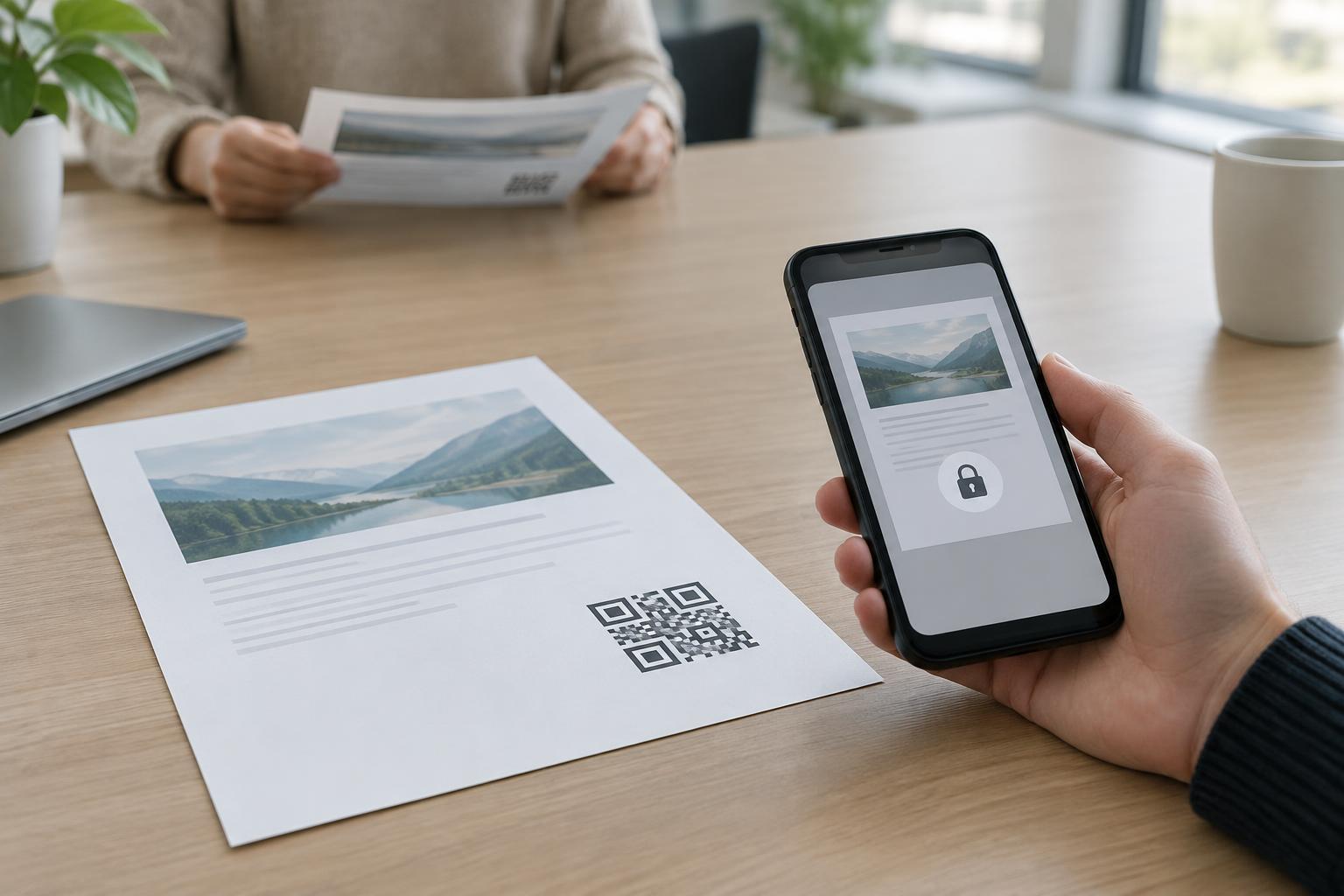 Protecting QR-Linked Documents: Why an Unlisted Link Is Not Access Control